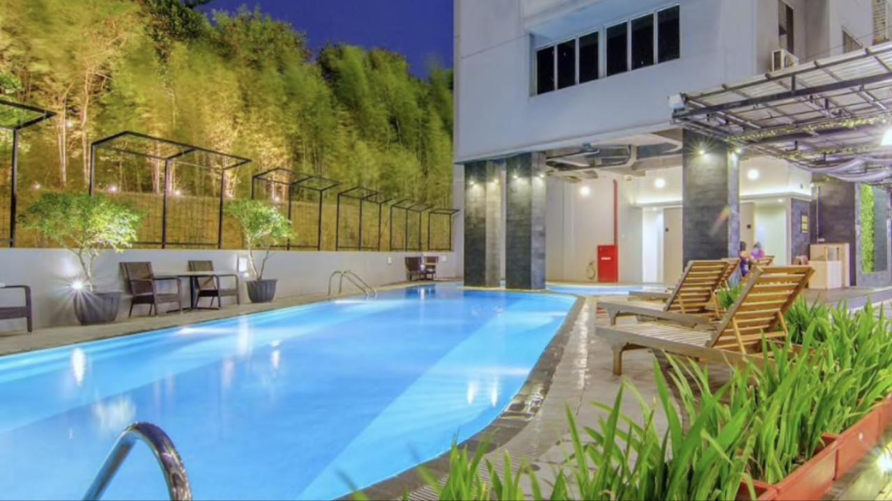 Studio Room Nagoya Mansion View Swimming Pool Bagian luar foto